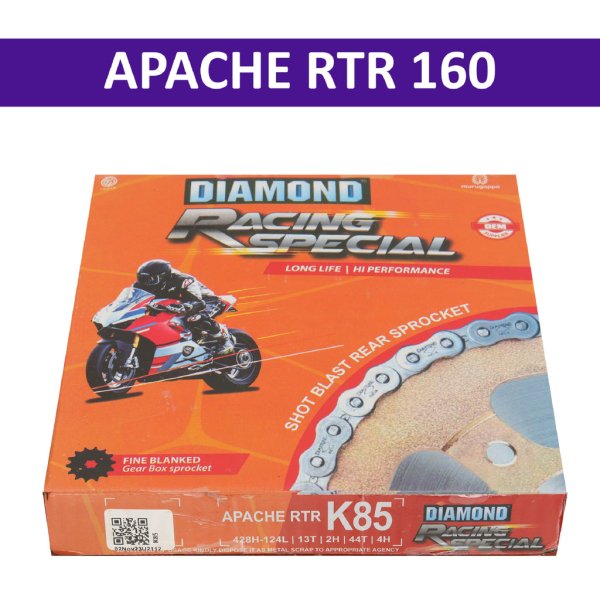 Diamond Chain Kit for Apache RTR 160
