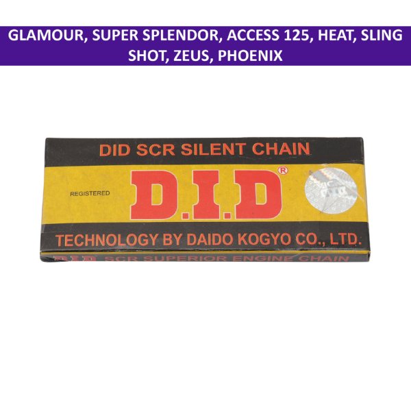 DID Timing Chain for Glamour, Super Splendor, Access 125