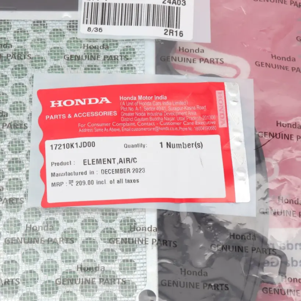 Honda Air Filter for Grazia, Dio 125