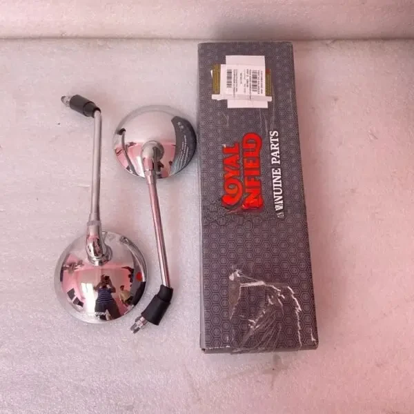 Mass Added Mirror Kit Chrome (Side Mirror Classic Chrome Genuine)