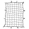 NIKAVI 3’ x 4’ Heavy Duty Bungee Cargo Net Grid Mesh Roof Rack Net with 12 PCS ABS Hooks for Pickup Truck Bed and SUV Roof Travel Luggage Rack