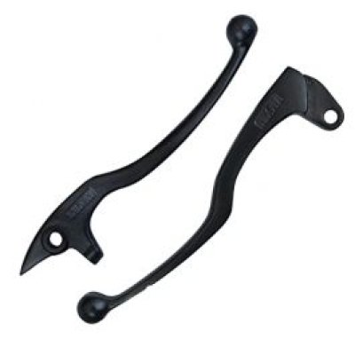 NIKAVI BLCLS24 Brake and Clutch Lever Compatible for Yamaha FZ25/250 + NKVKC