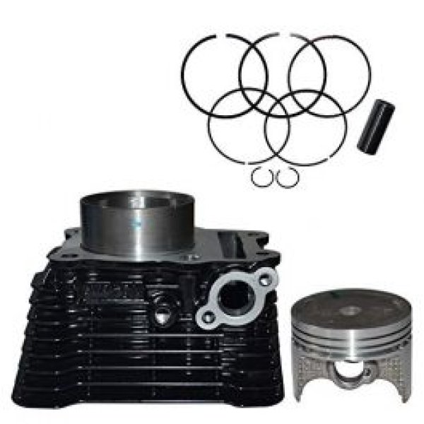 NIKAVI CBKP04 Cylinder Block Piston Kit Compatible for Suzuki Gixxer