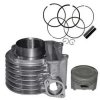 NIKAVI CBKP16 Cylinder Block Piston Kit Compatible for Activa 125cc / 3G