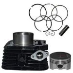NIKAVI CBKP37 Cylinder Block Piston Kit Compatible for TVS Apache RTR 180