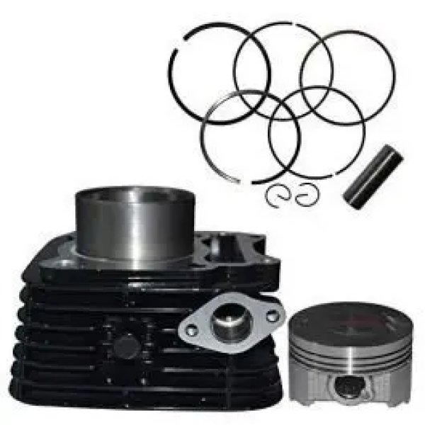 NIKAVI CBKP37 Cylinder Block Piston Kit Compatible for TVS Apache RTR 180