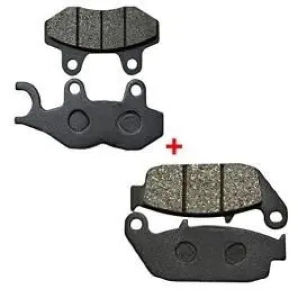 NIKAVI DP3+DP6 Front and Rear Disc Pad Compatible for Hero Xpulse 200 BS6