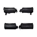 NIKAVI Foot Rest Assembly Front & Rear (Right & Left Hand) Compatible for Hero Super Splendor(4) (FRAS01+FRAS02+FRAS05+FRAS06)