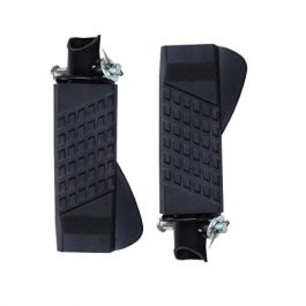 NIKAVI FRAS61+FRAS62 Footrest Assembly Compatible for Hero Pleasure (Rear) - Right Hand / (Rear) - Left Hand + NKVKC