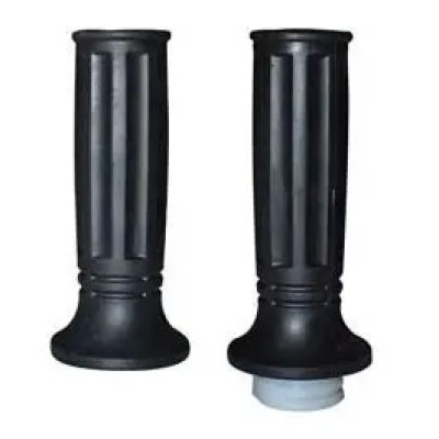 NIKAVI HLGP03 Handle Grip Set Compatible for Bajaj CT 100 (Set of 3) + NKVKC