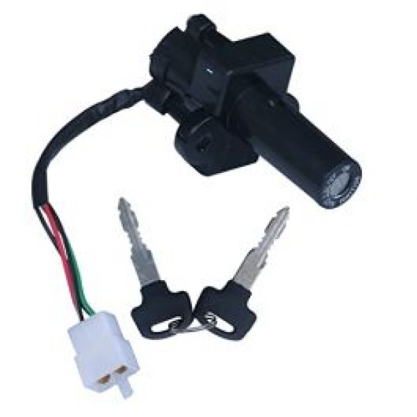 NIKAVI IGLCK06 Ignition Lock Set Compatible for Hero Splendor (Old Model) / Passion Plus/Splendor (4w)