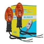 NIKAVI INDA37 Blinker Indicator Assly. Compatible for Yamaha FZ (Set of 2)