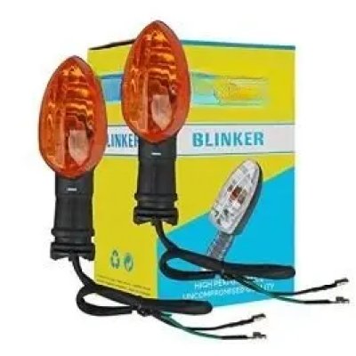 NIKAVI INDA37 Blinker Indicator Assly. Compatible for Yamaha FZ (Set of 2)