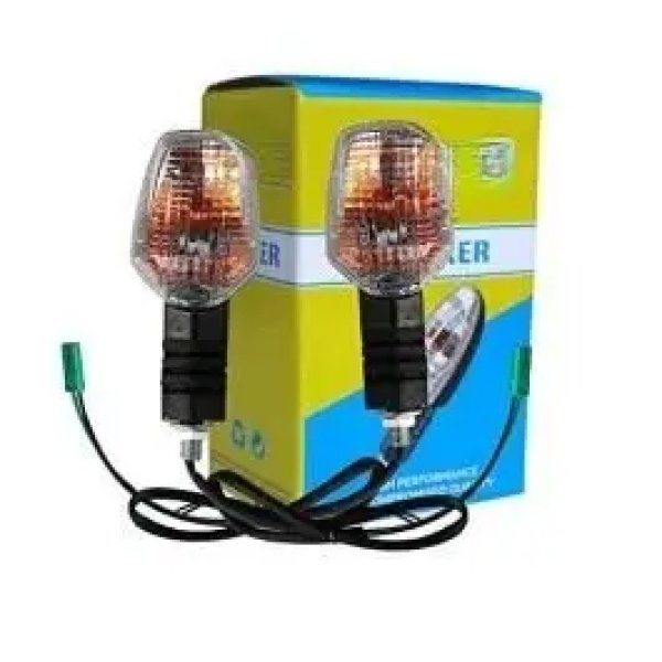 NIKAVI INDA48 Blinker Indicator Assly. Compatible for TVS Radeon (Set of 2)