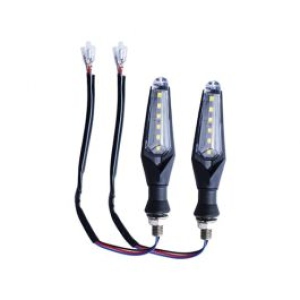 NIKAVI LEBK02 Universal Motorcycle LED Indicator Blinker (Set of 2)