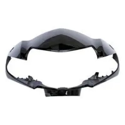 NIKAVI N1025 Head Light Visor Mask Compatible for Honda Activa 3G/4G Black