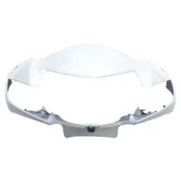 NIKAVI N1025B Head Light Visor Mask Compatible for Honda Activa 3G/4G White