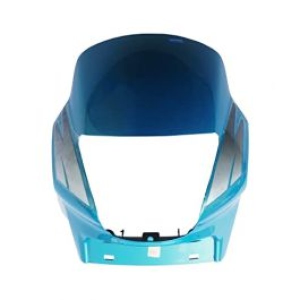 NIKAVI N512I Head Light Mask Compatible Compatible for Hero Passion Plus Turquoise Blue