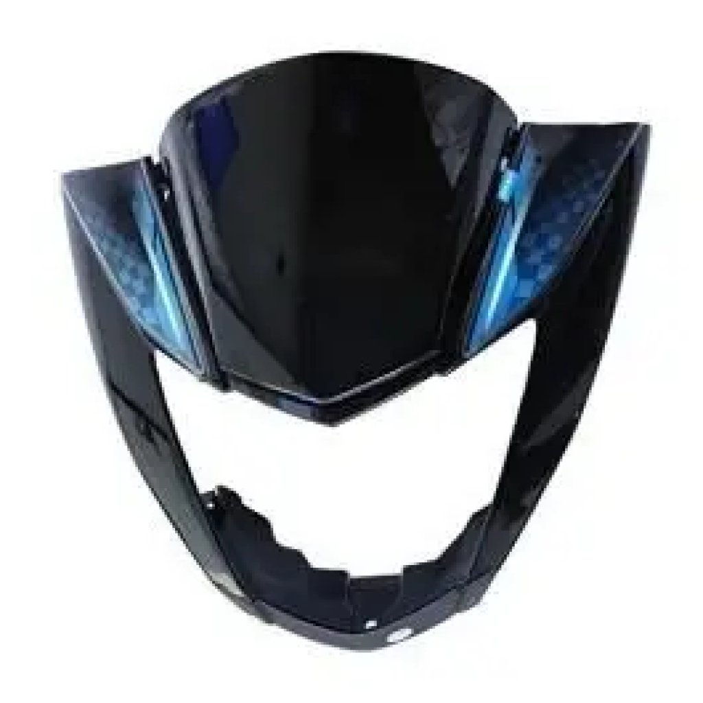Head Light Mask Compatible Compatible For Hero Glamour Fi(t-7) Bk-blue ...