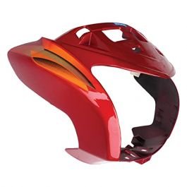 Head Light Mask Compatible Compatible For Hero Splendor Pro 2016 Red ...