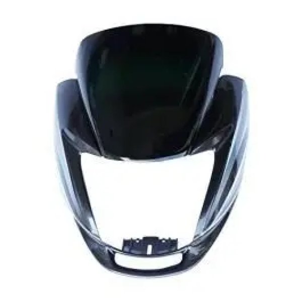 NIKAVI N542B Head Light Mask Compatible Compatible for Hero Passion Pro 2018 Bk-Grey