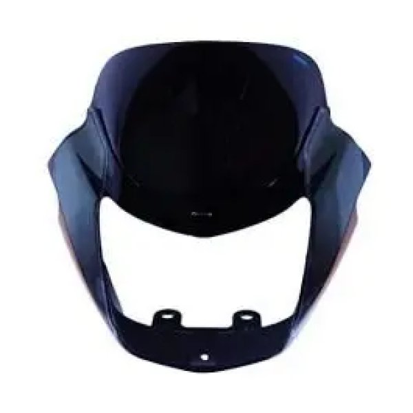 NIKAVI N562 Head Light Mask Compatible Compatible for TVS Star City O/M Black