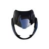 NIKAVI N601 Head Light Visor Mask Compatible for Bajaj Pulsar Ug6 Bk-Blue