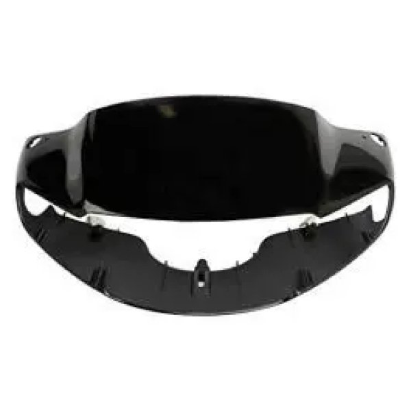 NIKAVI N616 Head Light Visor Mask Compatible for Honda Activa O/M Black