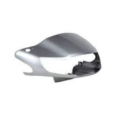 NIKAVI N616A Head Light Visor Mask Compatible for Honda Activa O/M Silver