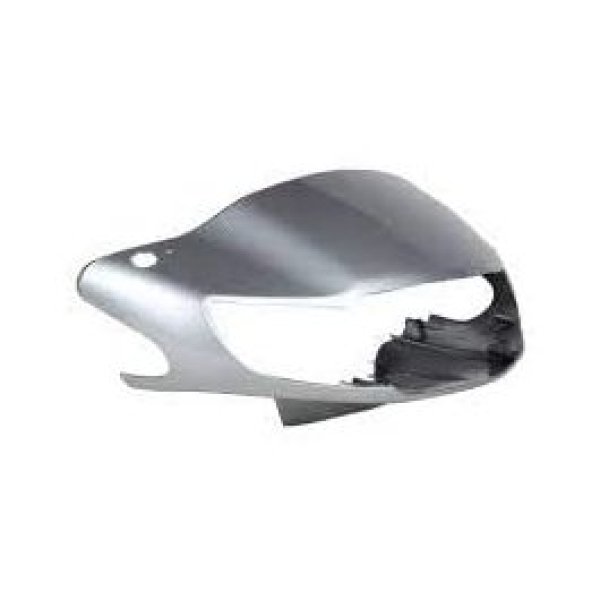 NIKAVI N616A Head Light Visor Mask Compatible for Honda Activa O/M Silver