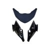 NIKAVI N641 Head Light Visor Mask Compatible for Yamaha Fz-S Bk