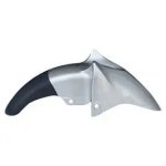 Nikavi N882C Front Mudguard Compatible for Yamaha Fz Silver