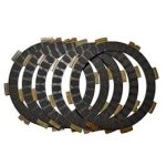 NIKAVI RCLP6 Rubber Clutch Plate (5) Compatible for Bajaj CT100 / Caliber (RCLP6)