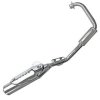 NIKAVI SLCP01 Silencer Compatible for Bajaj Pulsar DTSI 150 (Chrome)