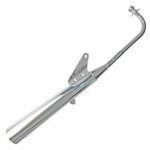 NIKAVI SLCP14 Silencer Compatible for Hero Splendor Old (Chrome)