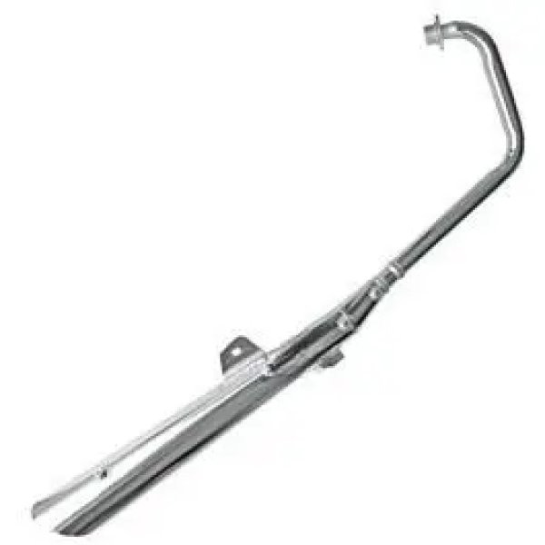 Silencer Compatible For Tvs Star City (chrome) Indian Bikes Spares