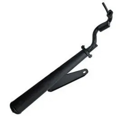 NIKAVI SLCP29 Silencer Compatible for TVS XL Super (Old) (Powder Coating)
