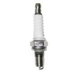NIKAVI SP01 1PC Spark Plug Compatible for Honda Activa, Deo/TVS Pep, Wego, Jupiter + NKVKC