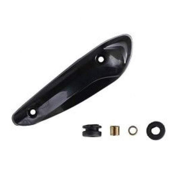 NIKAVI SRPL10 Silencer Plate Compatible For Hero Pleasure New Model (Black) (Set Of 5) + NKVKC