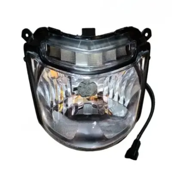 Platina BS6 Headlight Assembly With DRL Bajaj Genuine Parts - 2wheelerspares