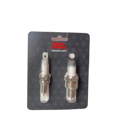 RE Genuine Spark Plug For UCE Twin Spark Engine Classic/STD/Electra 350cc (Spark plug kit BU.500),