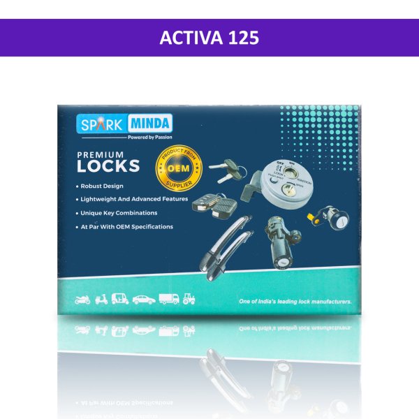 Spark Minda Lock Kit Set Of 2 for Activa 125
