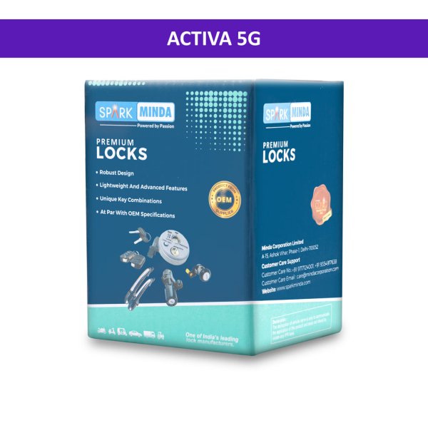 Spark Minda Lock Kit Set Of 2 for Activa 5G