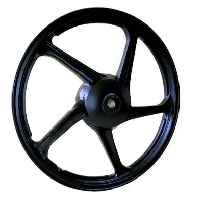 Splendor Plus Alloy Wheel Front Tubeless Black Hero Genuine Parts -