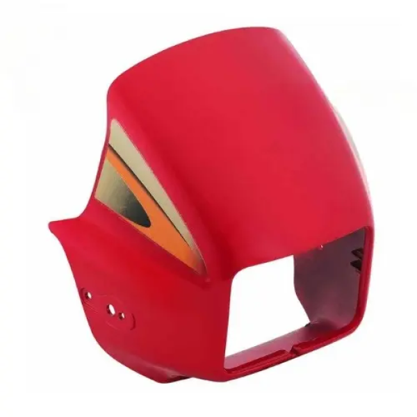 Splendor Pro Headlight Visor Red Genuine Headlight Visor - 2wheelerspares