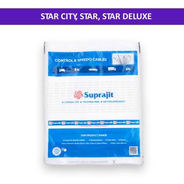 Suprajit Accelerator Cable for Star City, Star, Star Deluxe