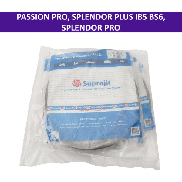 Suprajit Clutch Cable for Passion Pro, Splendor Plus IBS BS6, Splendor Pro