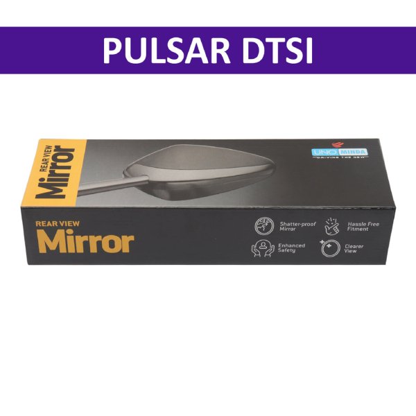 Uno Minda Mirror (Left) for Pulsar DTSI