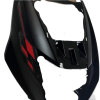 Kl2200405d Tvs Ntorq Panel Front Matte Black Tapeset Matte Black Red Sticker