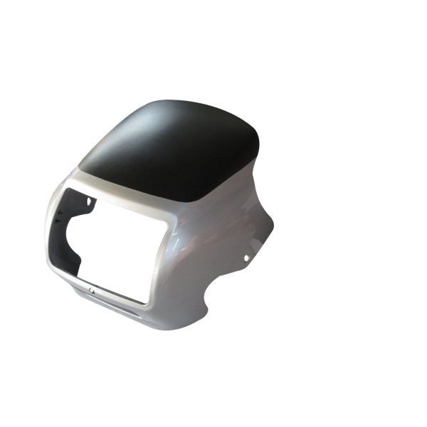 Headlight Visor Fit For Hero CD-Deluxe Old Model (Hero Splendor Type) Cloud Silver